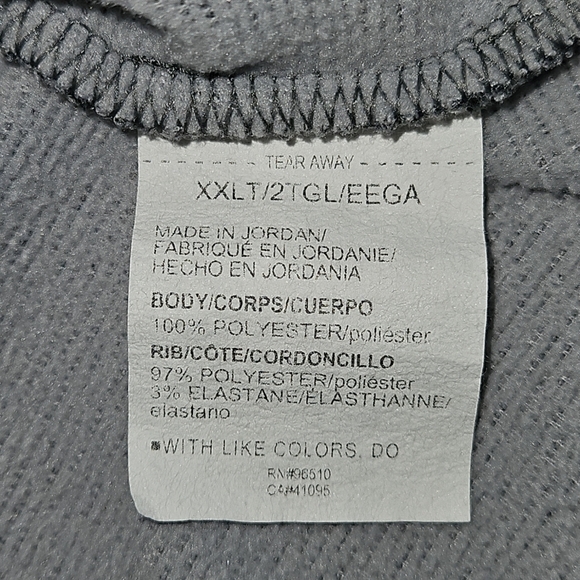 Under Armour Gray Men's Storm 1/4 Zip Sweater Size 2XLT - Picture 8 of 9